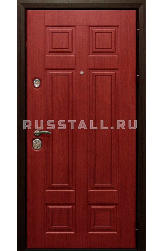 Металлическая входная дверь в коттедж RS11