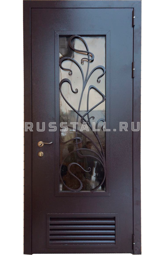 Входная дверь с ковкой RS47